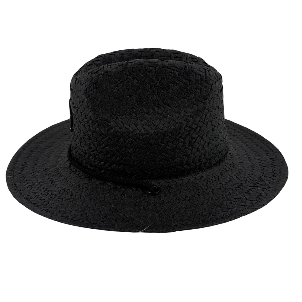 NEW Binky Bro Toddler Barney Patrol (Twilight) Straw Sun Hat Black Chin Strap - Picture 6 of 8